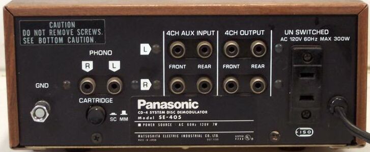 Quadraphonic CD-4 Demodulators